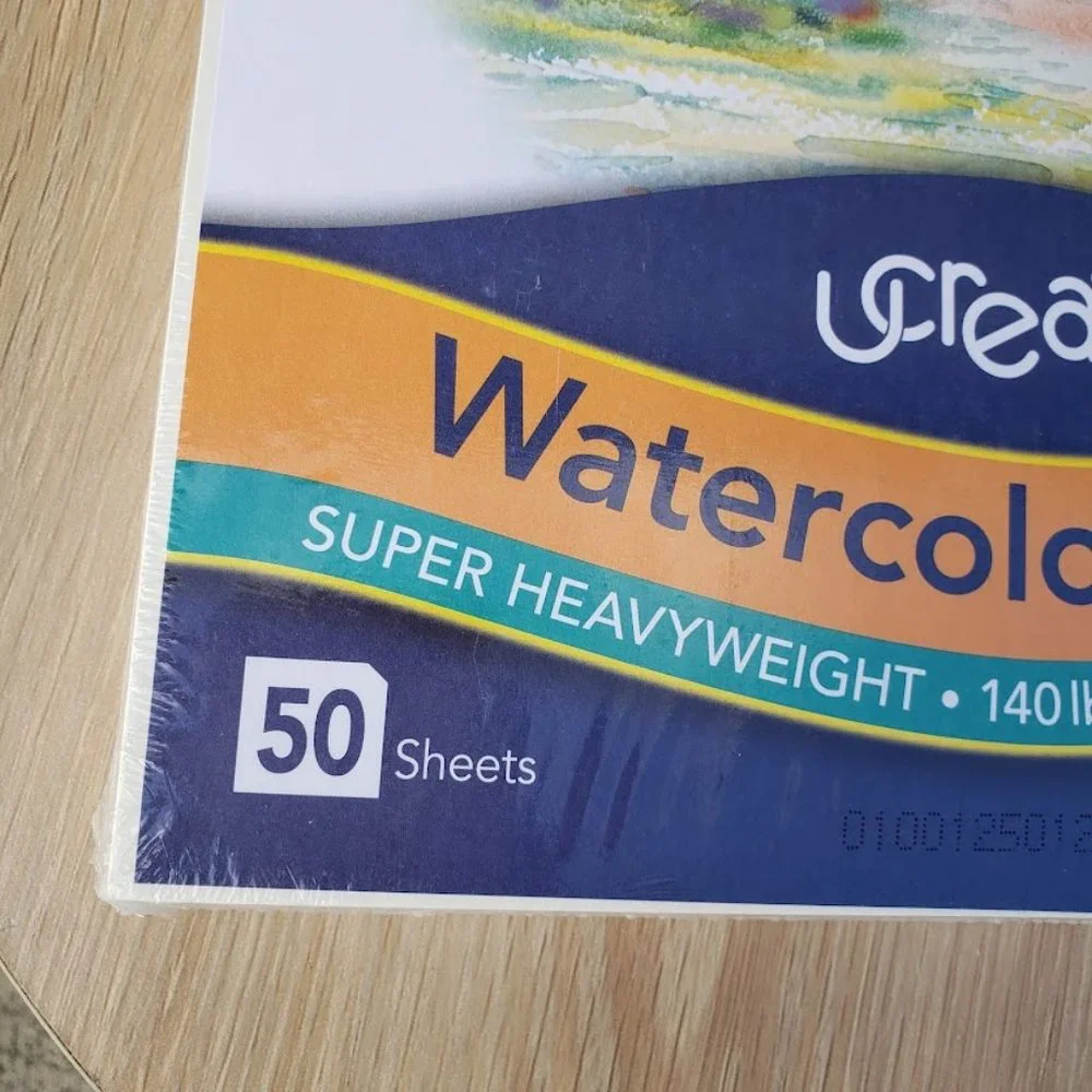 New UCreate Watercolor Paper White, 140 lb. 9